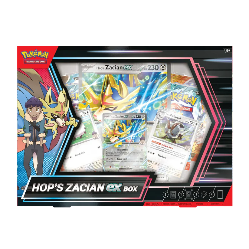 Pokemon Scarlet & Violet - Hop's Zacian ex Collection Englisch