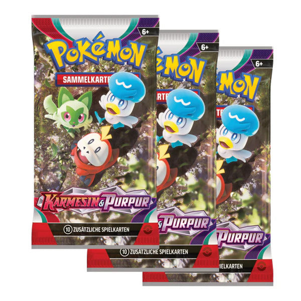 Pokemon Karmesin & Purpur Booster
