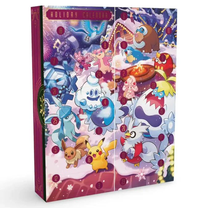 Pokemon Holiday Calendar 2025