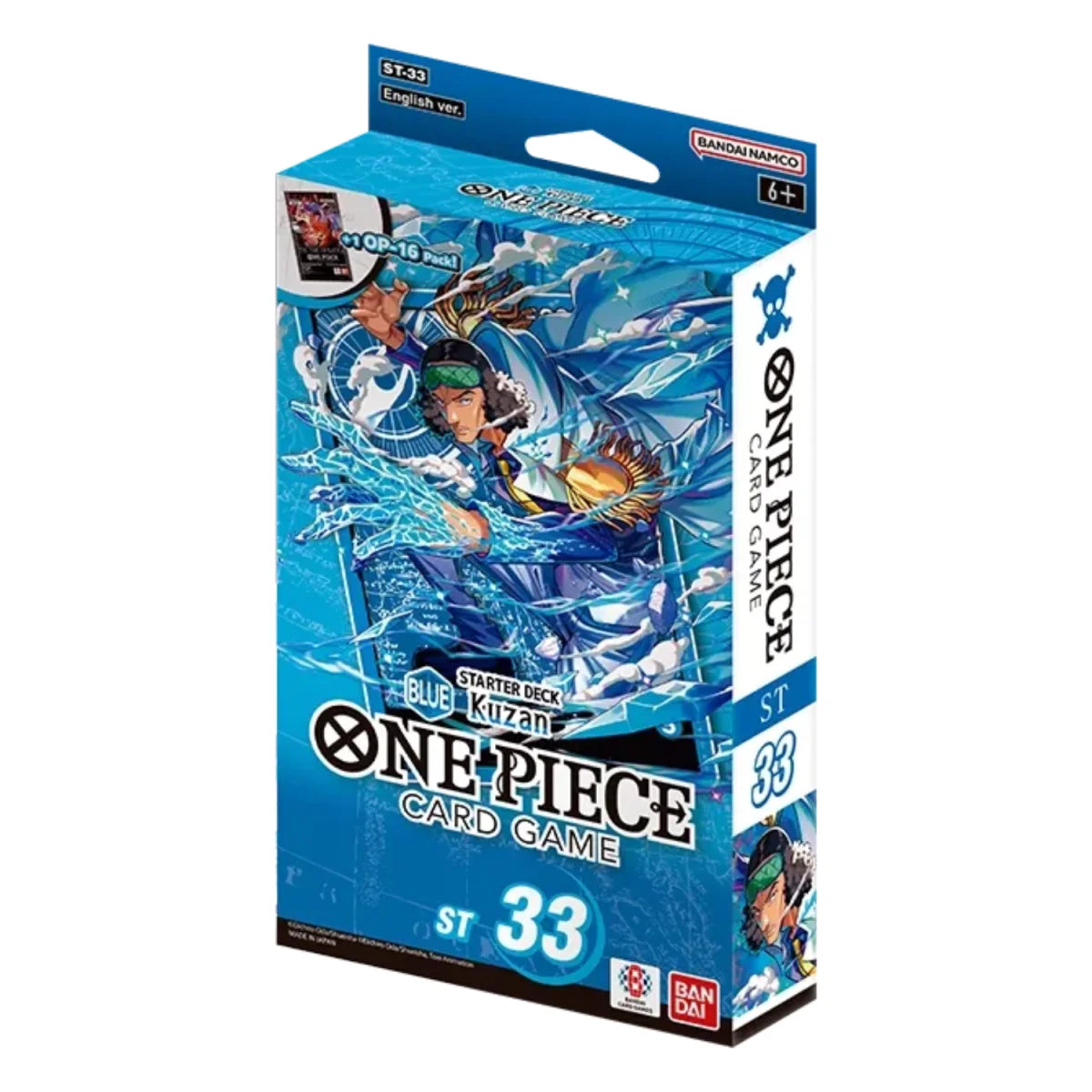 One Piece Card Game - Starter Deck - BLUE Kuzan ST-33 VORVERKAUF