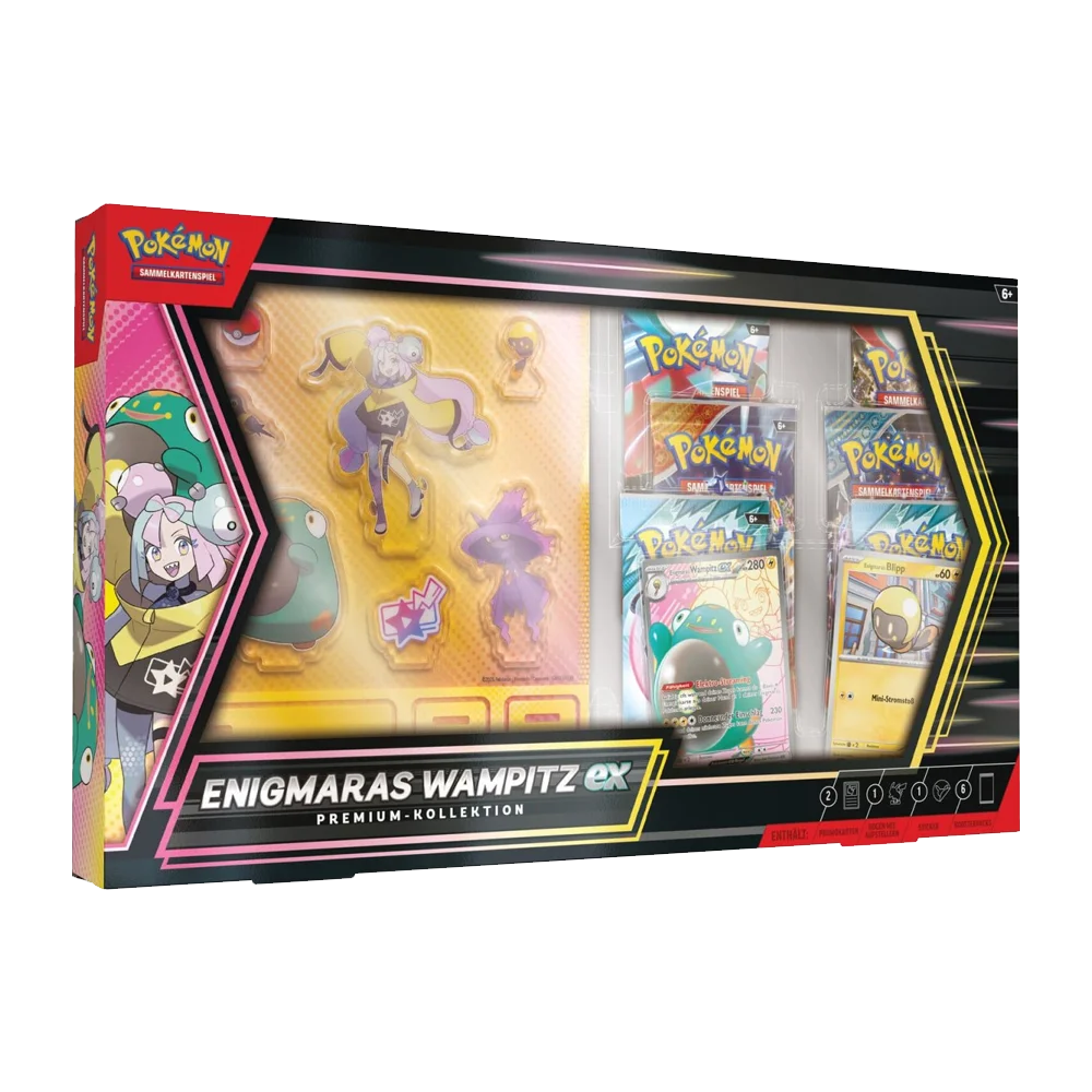 Pokemon Enigmaras Wampitz Ex Premium Kollektion Deutsch