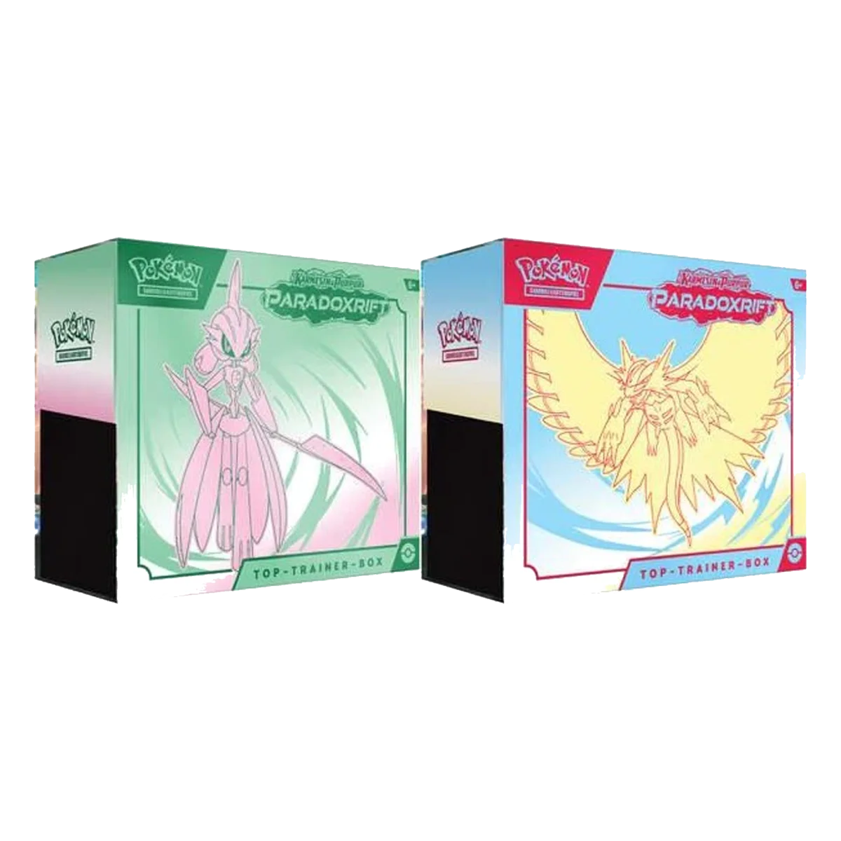 Pokemon Paradox Rift Top Trainer Box SV04 DE