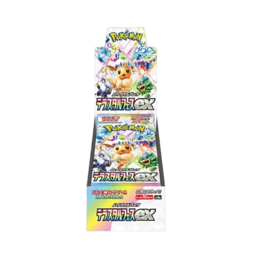 Pokemon Terastal Festival ex Display JP versand ende Juni * mit folie