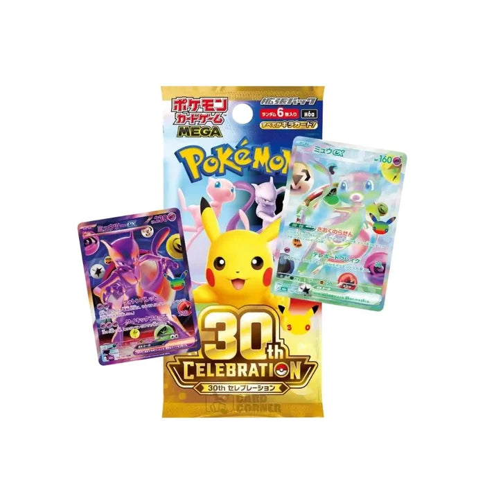 Pokémon 30th Celebration (M6a) Display – Japanisch (Vorbestellung)