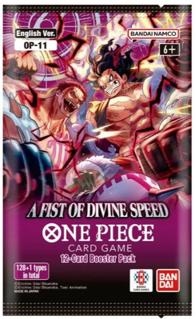 One Piece Card Game – OP11 – A Fist of Divine Speed – Booster (EN)