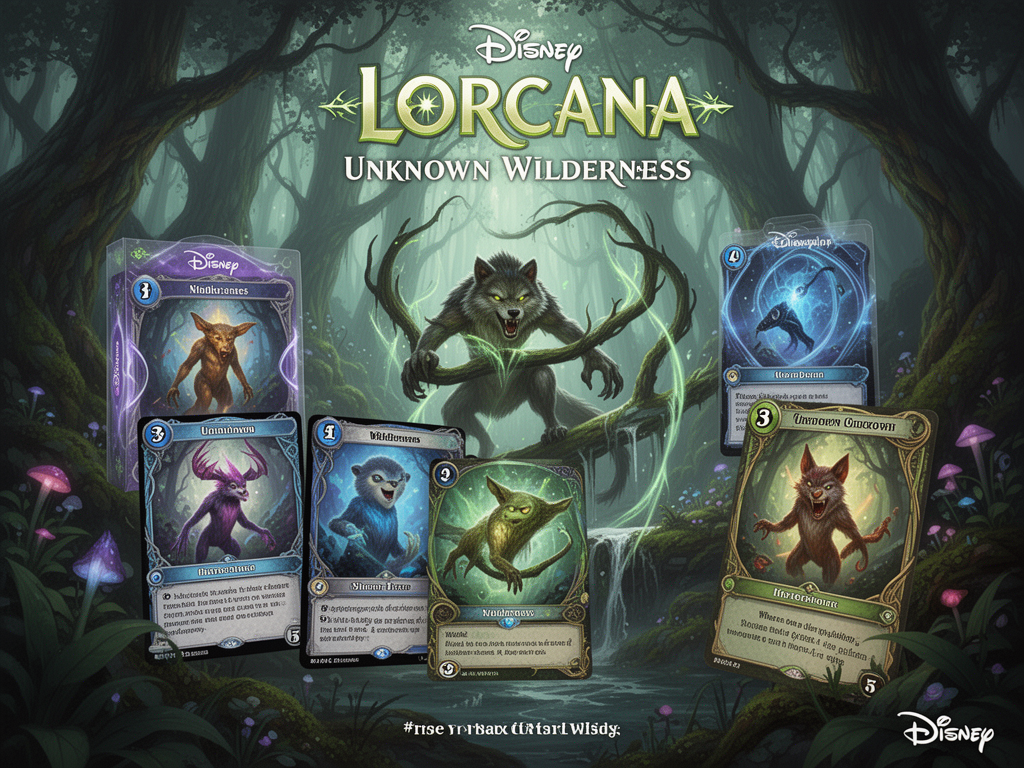 Disney Lorcana: „Unbekannte Wildnis“ – Neue Abenteuer in der magischen Kartenwelt