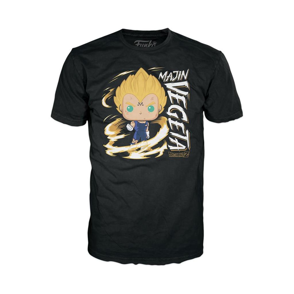 Funko POP! POP&Tee: DBZ - Majin Vegeta Größe L