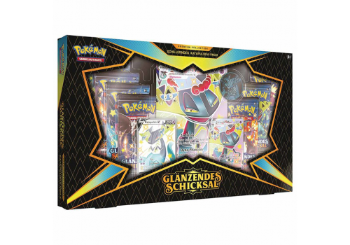 Pokemon Katapuldra VMAX Glänzendes Schicksal Kollektion Box DE