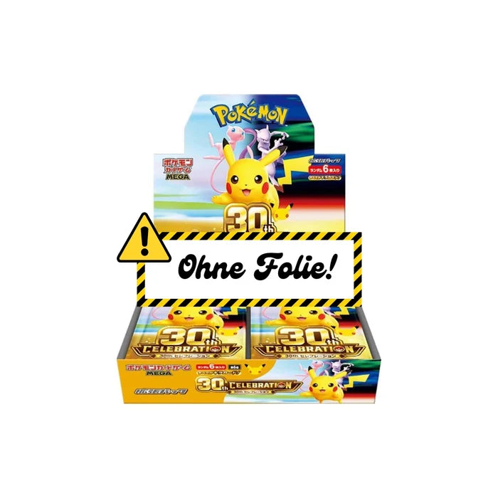 Pokémon 30th Celebration (M6a) Display – Japanisch (Vorbestellung)