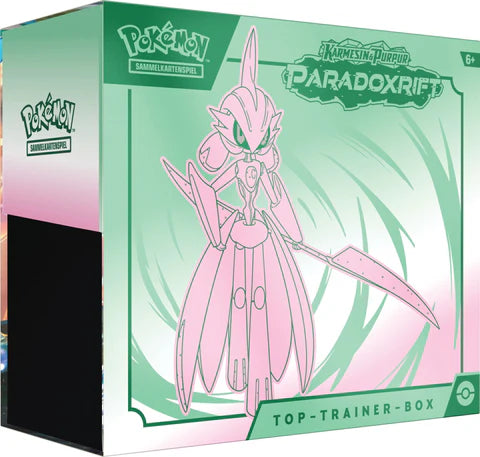 Pokemon Paradoxrift - Eisenkrieger - Top Trainer Box (DEU)
