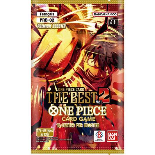 6 x One Piece "The Best Vol.2" PRB-02: 20er Premium Booster Display - englisch