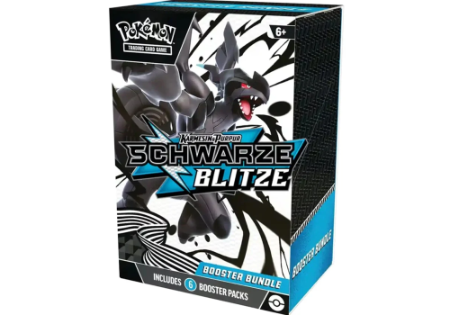 Pokmon Karmesin & Purpur Schwarze Blitze Booster Bundle DE