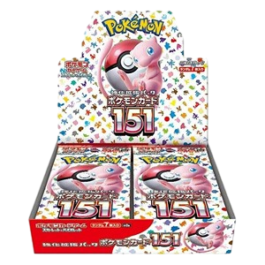 Pokémon Card 151 Booster Box - Booster Displays JP