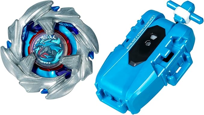 Beyblade X Cobalt Dragoon 2-60C Deluxe linksdrehdes Schnur-Starter Set