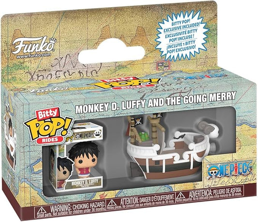 Funko Bitty POP! Rides One Piece Monkey D. Luffy und Going Merry