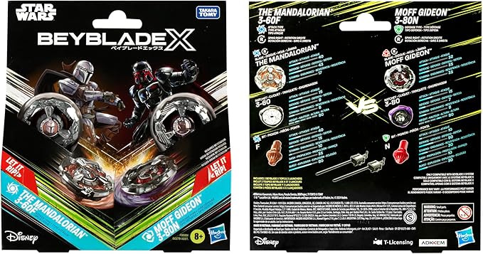 Beyblade X und Star Wars - Multipack Set