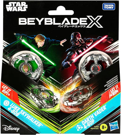 Beyblade X und Star Wars Collab Luke Skywalker 4-80B vs. Darth Vader 4-60B Multipack, Set