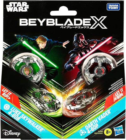 Beyblade X und Star Wars Collab Luke Skywalker 4-80B vs. Darth Vader 4-60B Multipack, Set