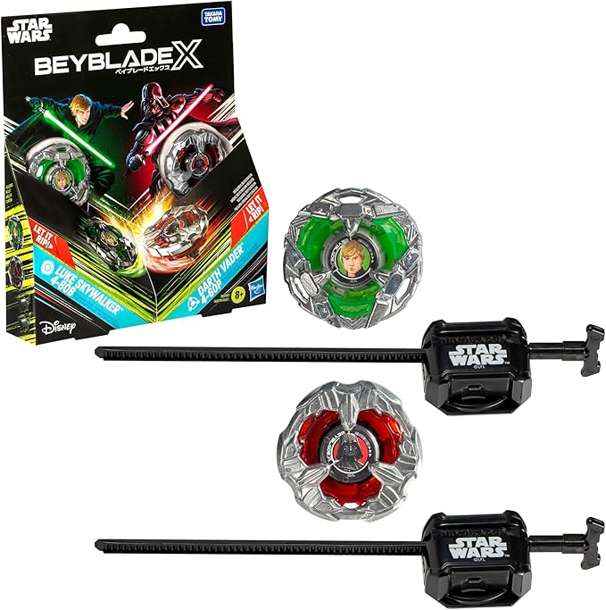 Beyblade X und Star Wars Collab Luke Skywalker 4-80B vs. Darth Vader 4-60B Multipack, Set
