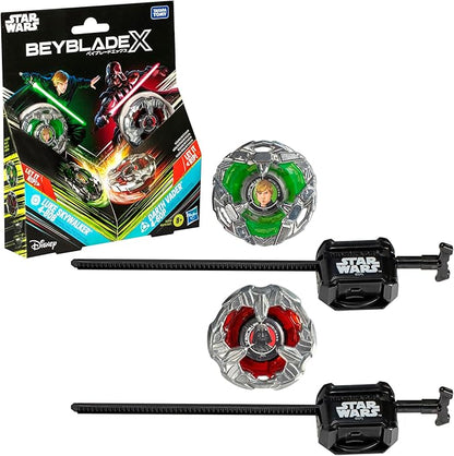 Beyblade X und Star Wars Collab Luke Skywalker 4-80B vs. Darth Vader 4-60B Multipack, Set