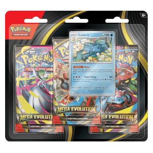 ENG  Pokemon Mega Evolution: Golduck 3-Pack Blister