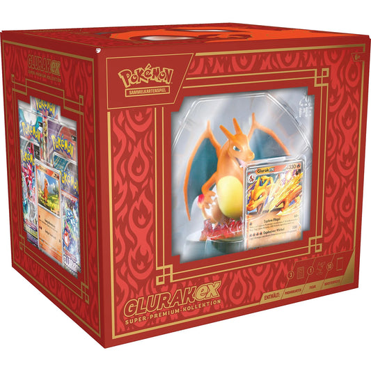 Pokemon Glurak ex Super-Premium Kollektion