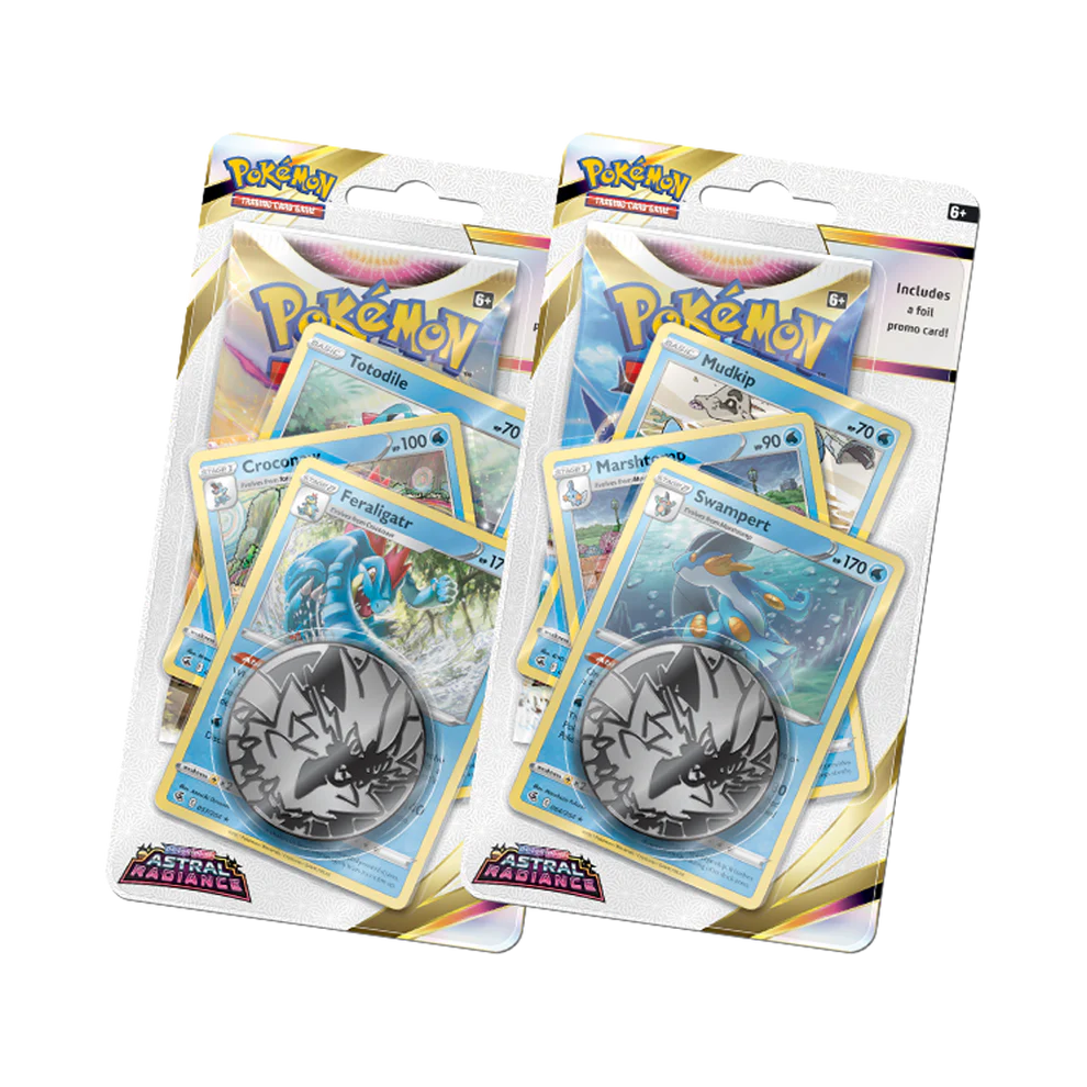 Pokemon - 2 x  Astral radiance Premium Checklane Blister [EN]