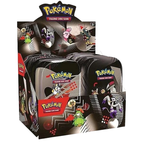 Scarlet & Violet - Black Bolt & White Flare Unova Mini Tin Display - Englisch