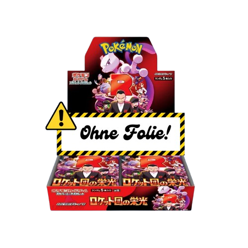 Pokemon Glory of Team Rocket Display sv10 - Japanisch - OHNE FOLIE