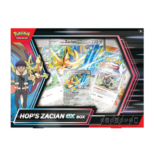 Pokemon Scarlet & Violet - Hop's Zacian ex Collection Englisch