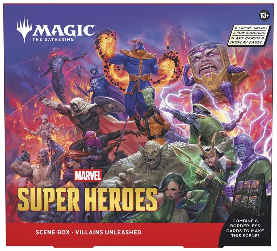 MTG - Marvel Super Heroes - Scene Box - Villains Unleashed