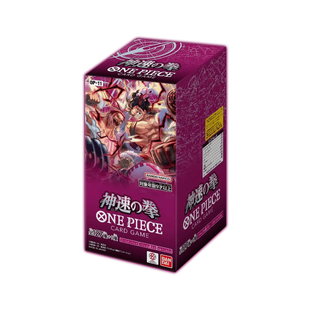 One Piece Card Game - A Fist of Divine Speed Display Booster Box OP11 [JP]