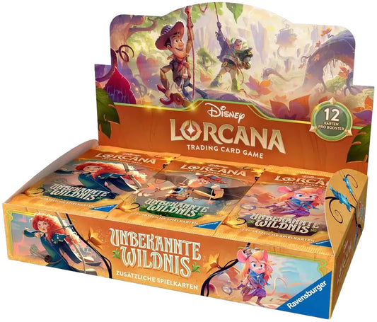 Unbekannte Wildnis - Booster-Display (24 Booster) - deutsch