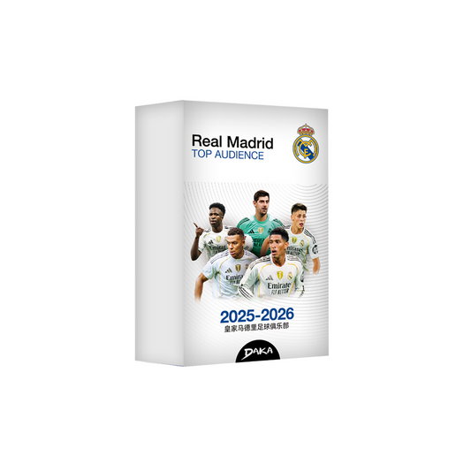 Daka 2025-26 Real Madrid Top Audience - Hobby Box