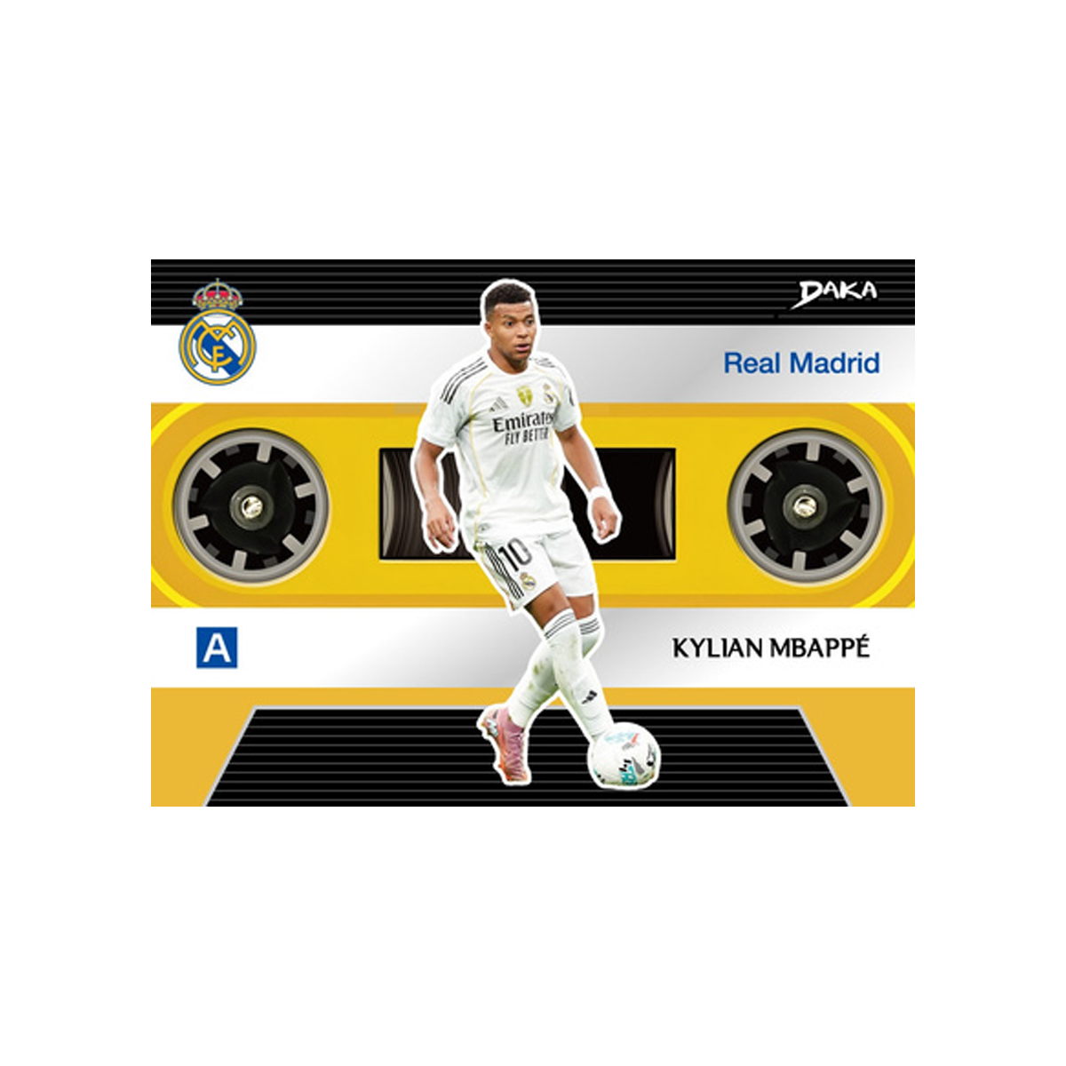 Daka 2025-26 Real Madrid Top Audience - Hobby Box