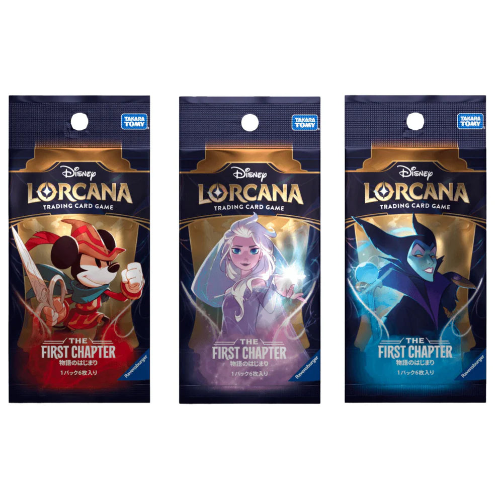 1 x Booster Disney Lorcana TCG – The First Chapter JP