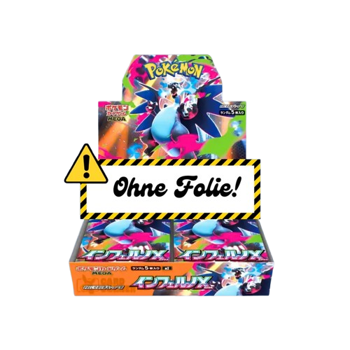 Pokémon Inferno X Display ohne Folie - Japanisch