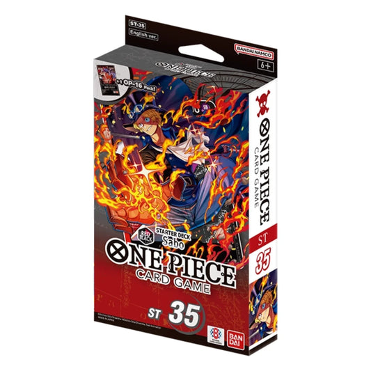 One Piece Card Game - Starter Deck - RED/BLACK Sabo ST-35 (englisch) VORVERKAUF