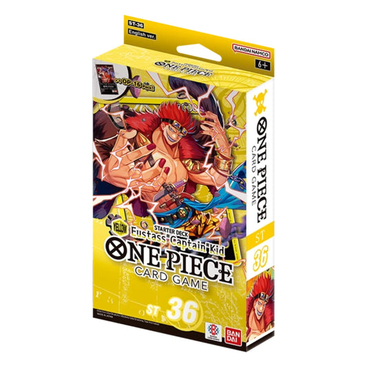 One Piece Card Game - Starter Deck - YELLOW Eustass"Captain"Kid ST-36 (englisch) VORVERKAUF