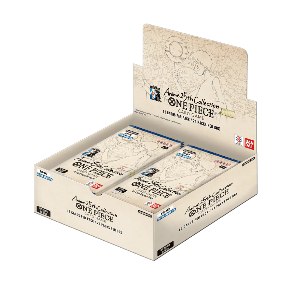 One Piece Card Game - Extra Booster Anime 25th collection Display EB02 [EN]