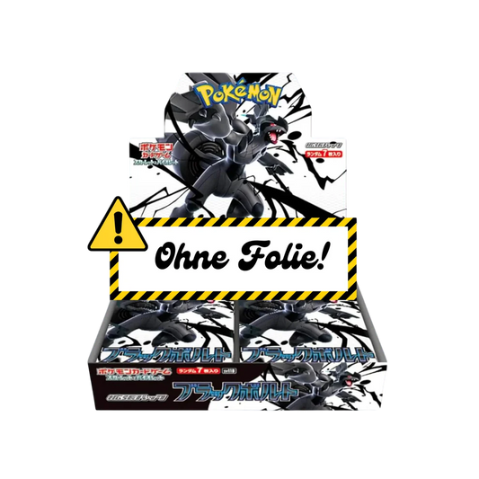 Pokémon Black Bolt Display SV11B - Japanische Version ohne Folie