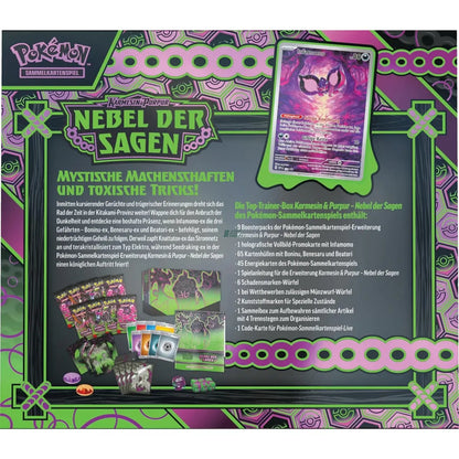 Pokémon Karmesin & Purpur 6.5 - Nebel der Sagen - Top Trainer Box