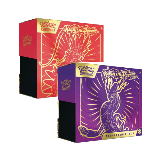 Pokemon Karmesin & Purpur Top Trainer Box KP01 DE