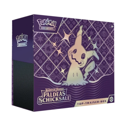 Pokemon Paldeas Schicksale Top Trainer Box KP4.5 DE