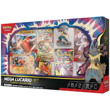 Pokémon-Sammelkartenspiel: Figuren-Kollektion Mega-Lucario-ex (englisch)