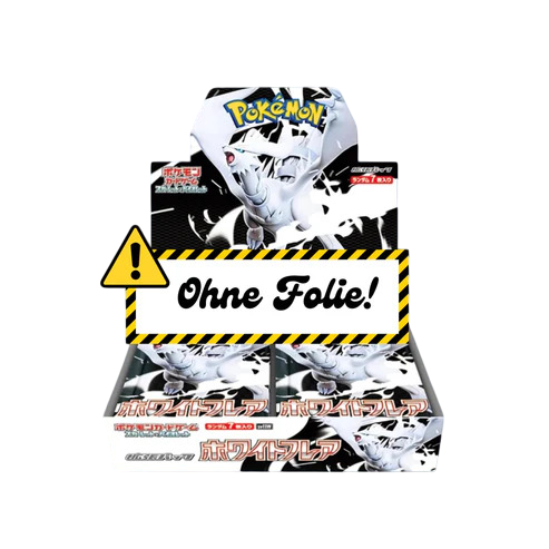Pokémon White Flare Display SV11W - Japanische Version ohne Folie