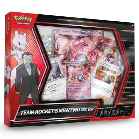 Pokemon Team Rocket's Mewtwo ex Box ENG