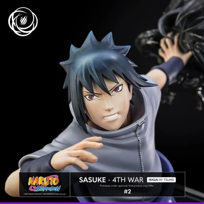 NARUTO - Fourth Great Ninja War Ikigai Sasuke Uchiha 1/6 Polystone Statue Tsume