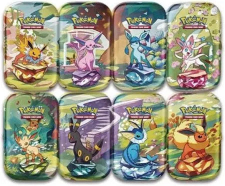Pokemon Scarlet & Violet - Prismatic Evolution Mini Tin - English / zufällige auswahl
