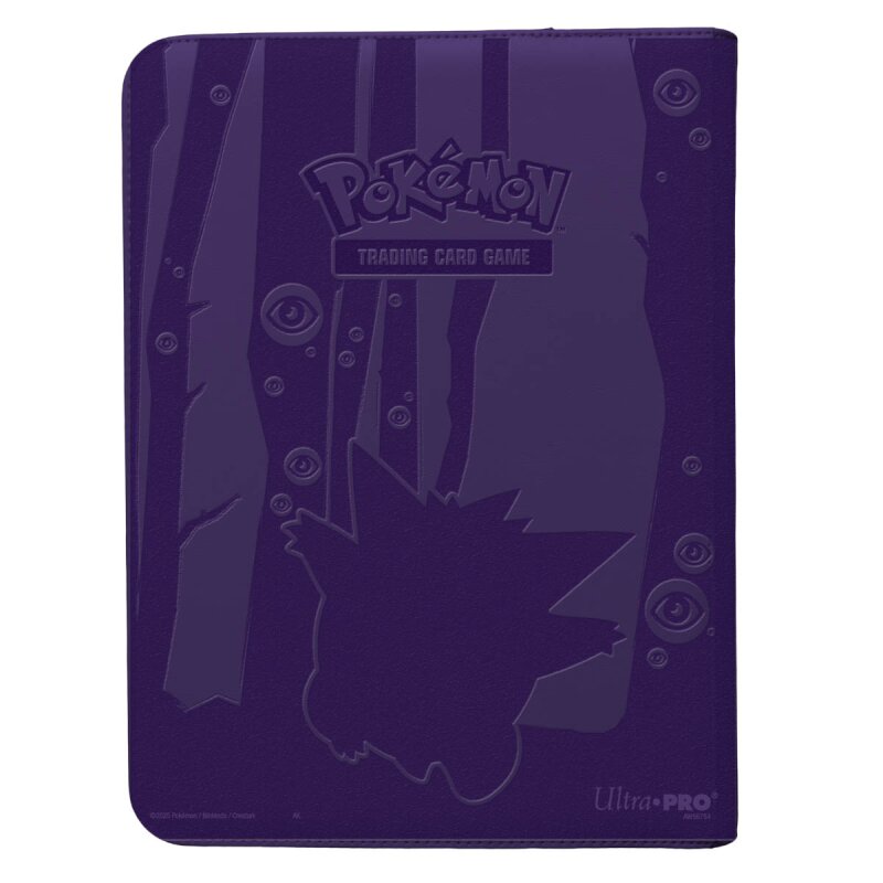 Pokemon - UP - Elite Gengar 12-Pocket Zippered PRO Binder